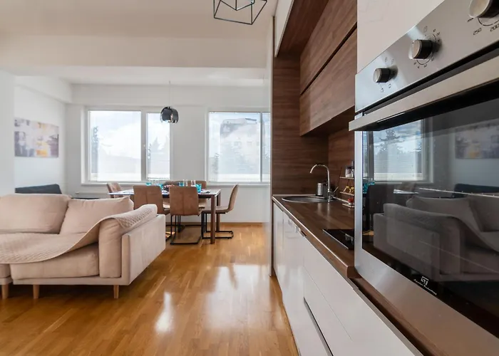 Blue High End Apts By Eluxory Apartament *